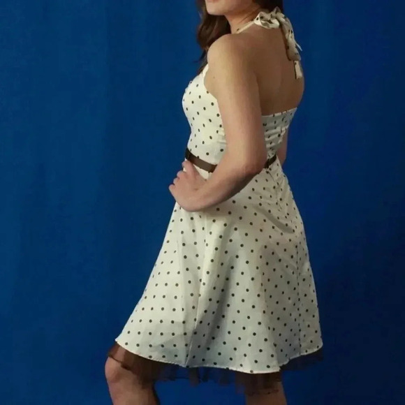 City Triangles Polka Dot Retro Dress - 9 - Picture 4 of 11